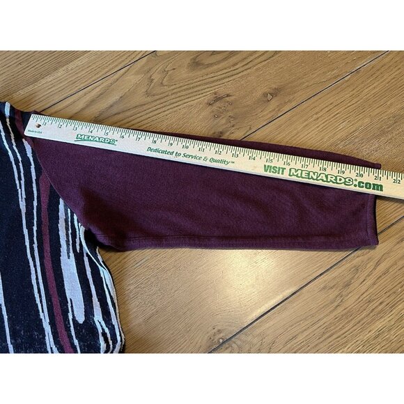 parsley &sage Colorful Sweater Tunic Boho Dress long sleeve Size Large Peasant - Picture 6 of 9